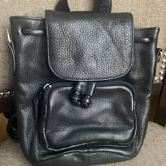 Kenneth Cole mini black backpack - Picture 1 of 8